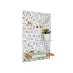 Opslagstavle - Hvid metal opslagstavle