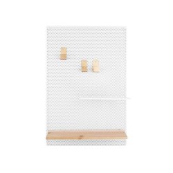 Opslagstavle - Hvid metal opslagstavle