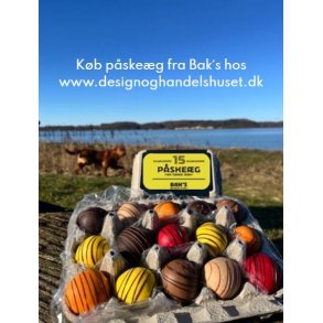 Pskeg fra Baks i Nrre Aaby - Bakke med 15 stk.