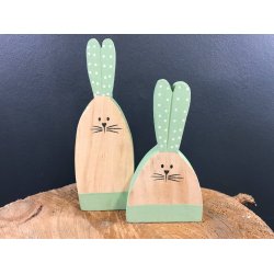 Pskeharer i tr - St med 2 stk.  