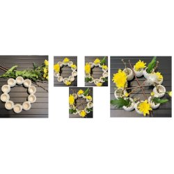 Pskeg vaser - Dekorationsring med vaser