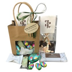 P�skekurv - Gavepose med l�kkerier | 115 kr.