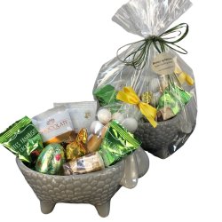 P�skekurv - P�skef�r med l�kkerier - 195 kr.