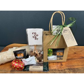 Pskekurv - Gavepose med lkkerier | 110 kr.