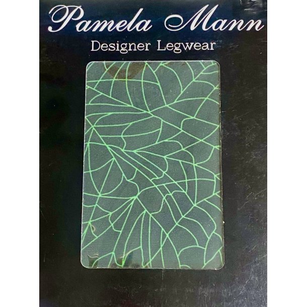 Pamela Mann - Strmpebukser med spindelvv - Grn