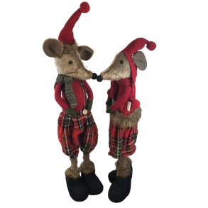 Julemus - Musepar st/2 stk. 