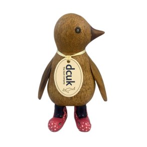 Dcuk - Trpingvin 14 cm - Med Blksprutte Gummistvler 