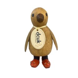 Dcuk - Trpingvin 14 cm - Med Krabbe Gummistvler