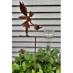 Regnm�ler � Fe med vandkande i cortenst�l