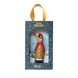 Dcuk Dinky Duck som Rudolf med gevir og guldstjerne
