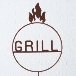 Skilt - Grill
