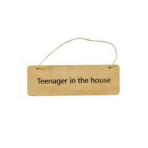 Skilt - Teenager in the house