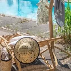 Sommer hat - Hat af palmeblade - One Size