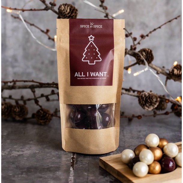 Spice by Spice - All I Want Juleslik - Lakridskugler Med Blbr - 90g
