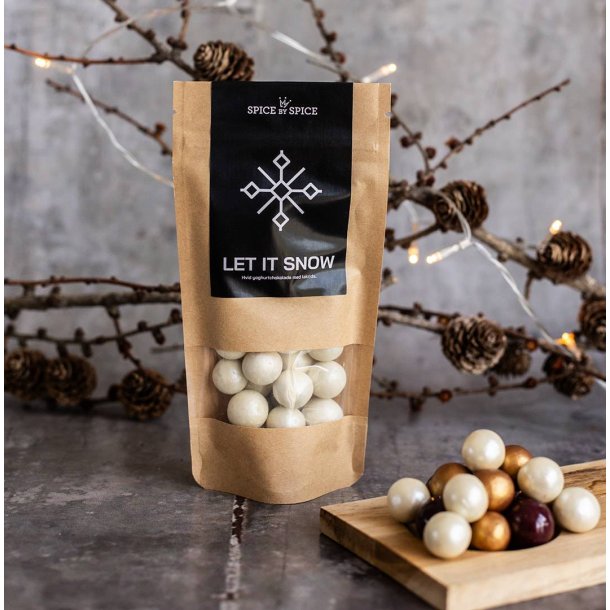 Spice by Spice - Let It Snow Juleslik - Lakridskugler Med Yoghurtchokolade - 90g