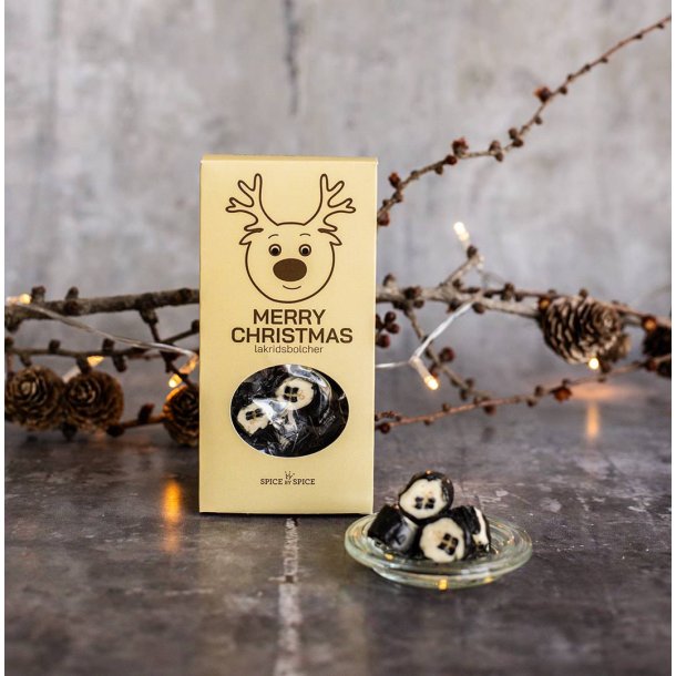 Spice by Spice - Merry Christmas Julebolcher - Lakrids - 90g
