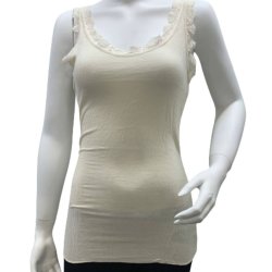 Stajl - Blondetop - Creme Hvid