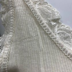 Stajl - Blondetop - Creme Hvid