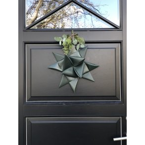 Stjernefabrikken - Drstjerne - Mrk Grn - 35 cm