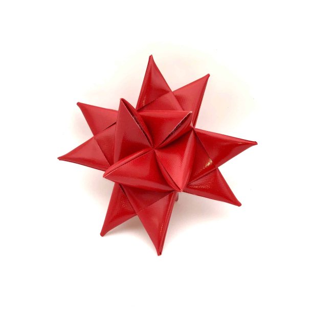 Stjernefabrikken - Julestjerne - Rd - 22 cm
