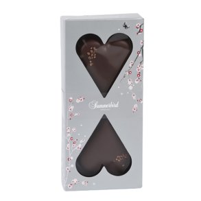 Summerbird Winter Hearts gave�ske 50 g med to marcipanhjerter