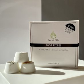 Sweet Lily - Foot Fizzies - Blend 9stk. Relax, Energize og Fresh