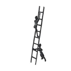 Figur - Mnd p stige - Mat sort