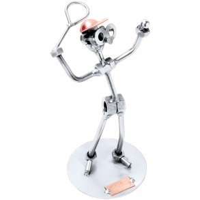 Metallfigur - Tennisspelare