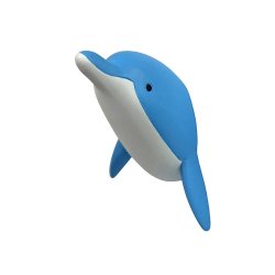 The Zoo Collection - Knage - Delfin - Bl/Hvid