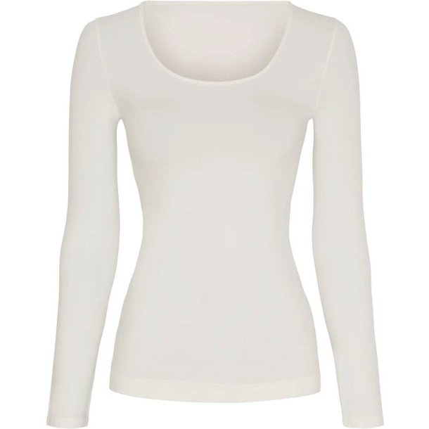 Tim og Simonsen - Bluse mikrofiber - Hvid