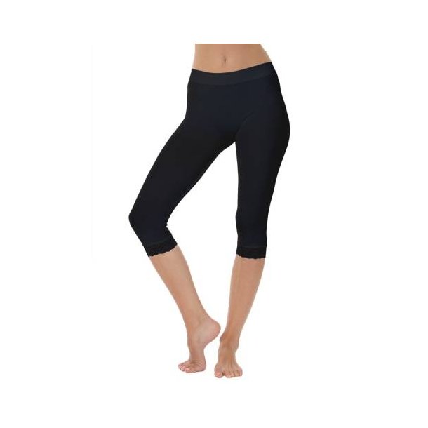 Tim og Simonsen - Leggings med blonde - Sort