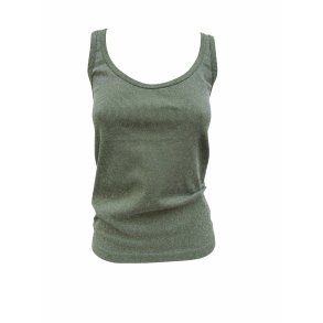 Tim og Simonsen - Top med glitter - Army grn