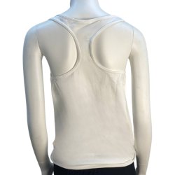 Tim og Simonsen - Top med bryderryg - Hvid