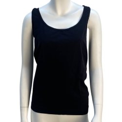 Tim og Simonsen - Top med bryderryg - Sort