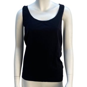 Tim og Simonsen - Top med bryderryg - Sort