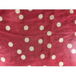 Trklde - Rdt trklde med prikker