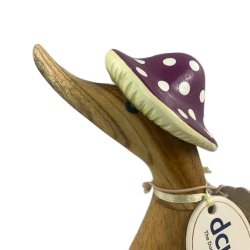 Dcuk Tr And 18 cm - med paddehat - Lilla - Kigger Til Venstre