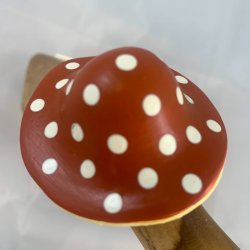 Dcuk Tr And 18 cm - Med Paddehat - Brndt Orange - Kigger Til Hjre