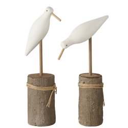 Tr fugle - St med 2 stk. 