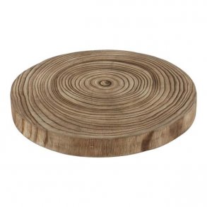 Tr skive - Diameter 28 cm. 