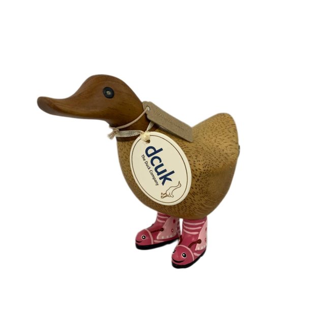 Dcuk tr�and 15 cm - Med Sommerfugl Gummist�vler - Kigger Ligeud