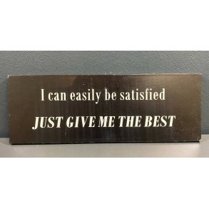 Trskilt med citat - Citat trskilt 