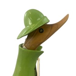 Dcuk - Trand 18 cm - Med Regntj - Grn - Kigger Lige Ud