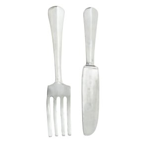 Vgdekoration - Kniv og gaffel