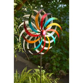 Vind spinner - Multifarvet vindspinner