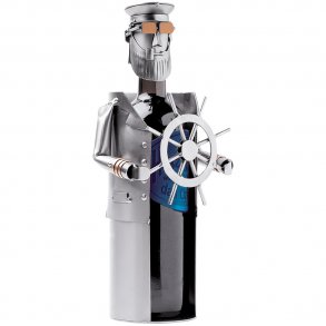 Metalfigur - Kaptajn - Styrmand - Vinholder