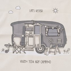 Viskestykker - Camping - St med 2 stk. 