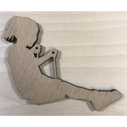 Wrtz Design - Gynger Lille Pige - Ophng