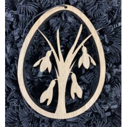 Wrtz Design - Pskepynt - Vintergk Buket - Ophng