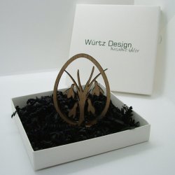 Wrtz Design - Pskepynt - Vintergk Buket - Stende